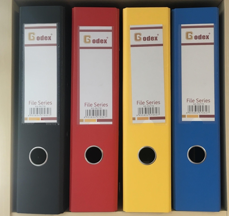 Classeur à levier - Arch File PVC A4 3" - Godex