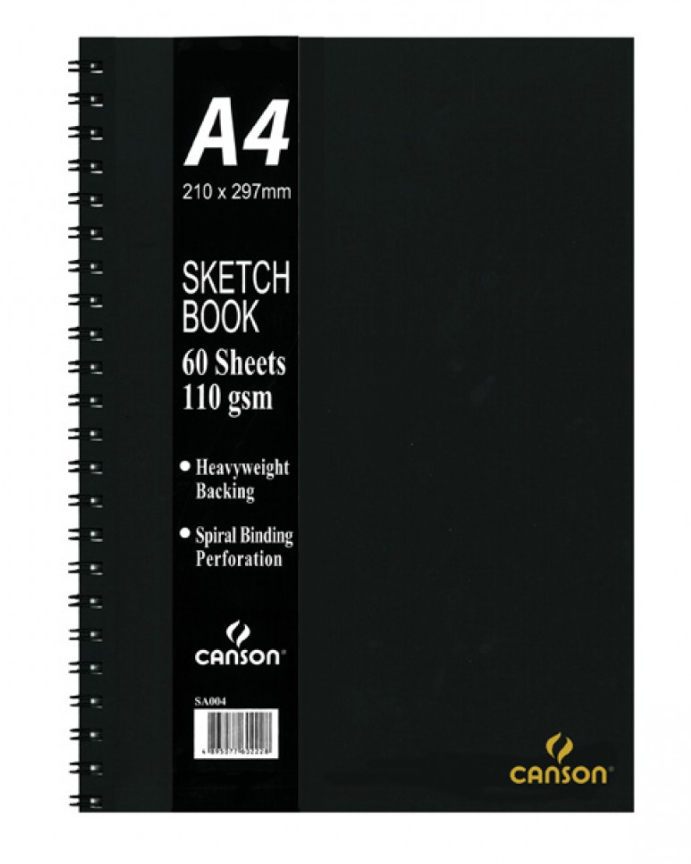Canson SA004 Sketch Book 110g A4 60 page