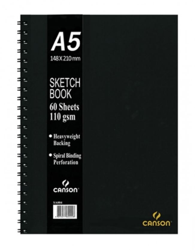 Canson SA005 Sketch Book 110g A5 60 page